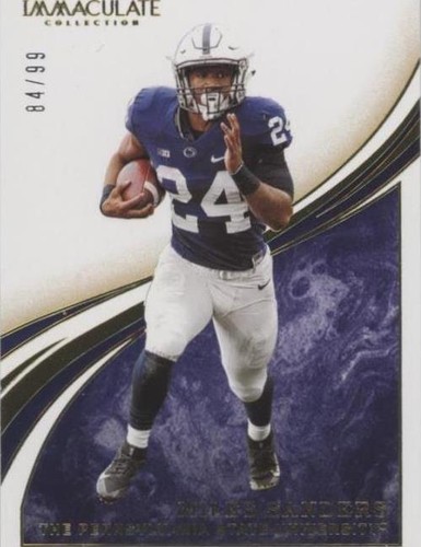 2020 Panini Immaculate Collection Collegiate Miles Sanders #20