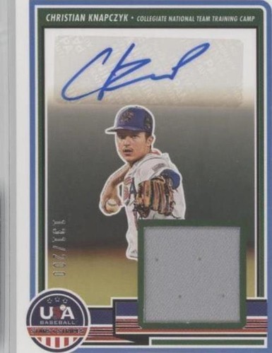 2023 Panini USA Baseball Stars & Stripes - Christian Knapczyk #SM-CK