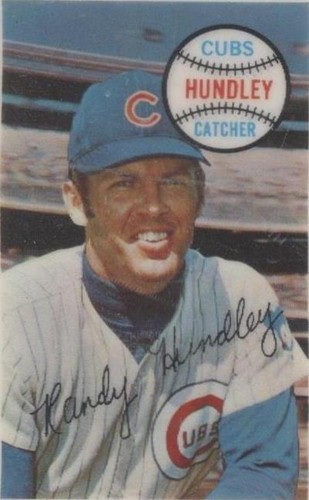 1970 Kellogg's 3-D Super Stars - Randy Hundley #31