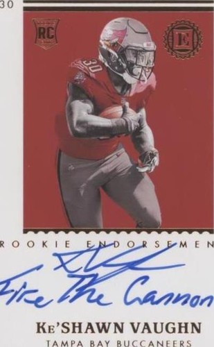 2020 Panini Encased Ke'Shawn Vaughn #RE-KV