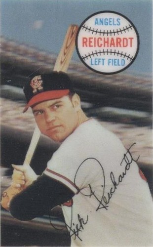 1970 Kellogg's 3-D Super Stars - Rick Reichardt #18