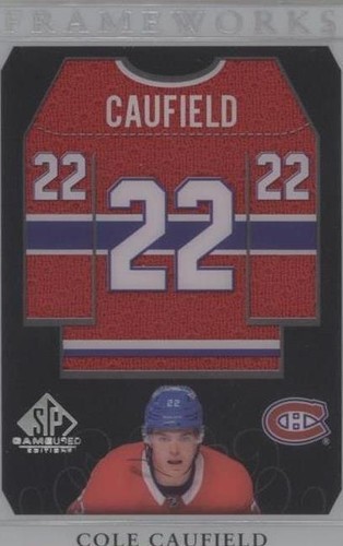 2021-22 Upper Deck SP Game Used - Cole Caufield #F-CC
