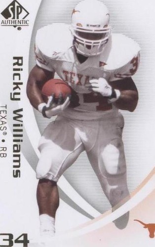 2010 SP Authentic Ricky Williams #81