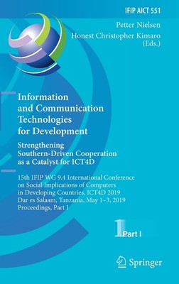 Information And Communication Technologies For Development  Strengthening S...