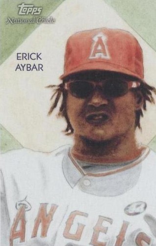2010 Topps National Chicle - Erick Aybar #163
