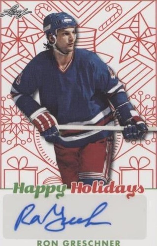 2023 Leaf Holiday Packs - Ron Greschner #BA-RG1
