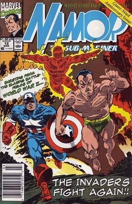 Namor: The Sub-Mariner (12B) The Invaders Fight Again!! Newsstand Edition Marvel