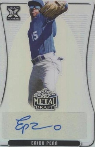 2020 Leaf Metal Draft - Erick Pena #BA-EP1