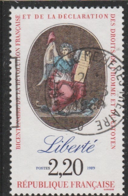 L7192 France Timbre Y&T NÂ° 2573 De 1989 