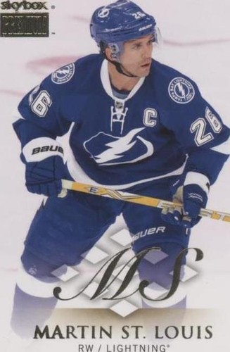 2013-14 Fleer Showcase - Martin St. Louis #8