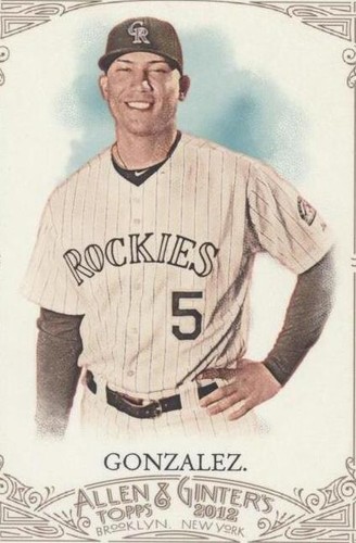 2012 Topps Allen & Ginter's - Carlos Gonzalez #148