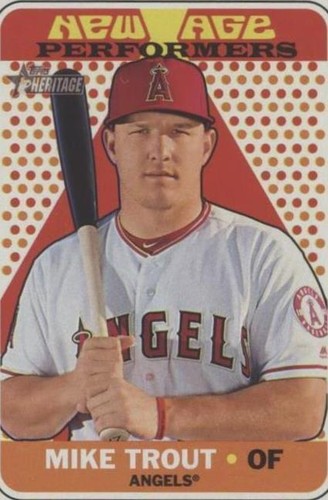 2018 Topps Heritage - Mike Trout #NAP-2