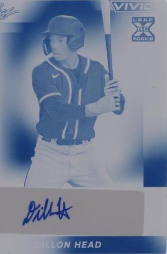 2023 Leaf Vivid - Dillon Head #BA-DH1