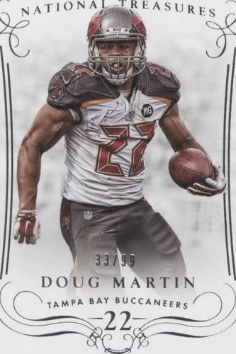 2014 Panini National Treasures Doug Martin #50