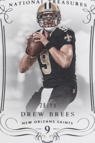 ドリュー ブリーズ　DREW BREES　直筆サインカード　AUTO　NFL Amazon.com: 2024 Score Football Panini #206 Drew Brees Auto