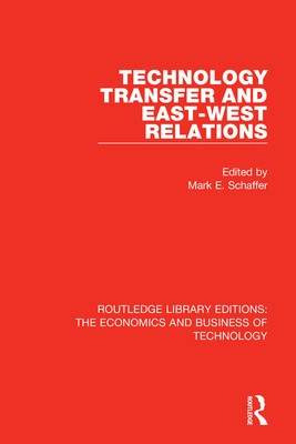 Technology Transfer And East-West Relations