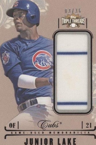 2014 Topps Triple Threads - Junior Lake #UJR-JL