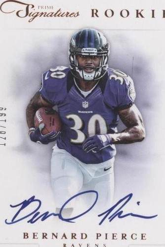 2012 Panini Prime Signatures Bernard Pierce #244