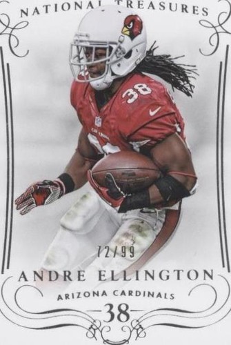 2014 Panini National Treasures Andre Ellington #14