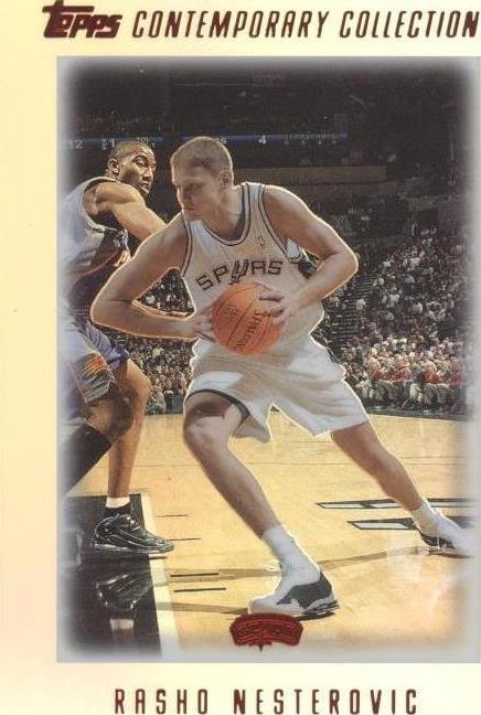 2003-04 Topps Contemporary Collection - Red #99 Rasho Nesterovic /225 ...
