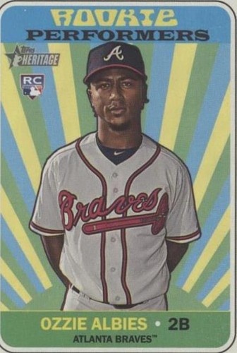 2018 Topps Heritage High Number - Ozzie Albies #RP-OA
