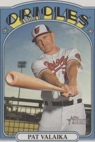 2021 Topps Heritage - Pat Valaika #485