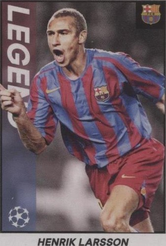 22-23 Topps Finest LARSSON 直筆サインカード Auto 2021-22 Finest UEFA Champions League Autographs #BAHL Henrik