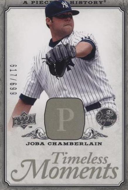 Upper Deck A Piece of History 2008 - Joba Chamberlain #TM-34