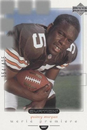 2001 Upper Deck Ovation Quincy Morgan #119