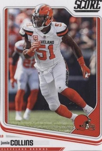 2018 Score Jamie Collins #81