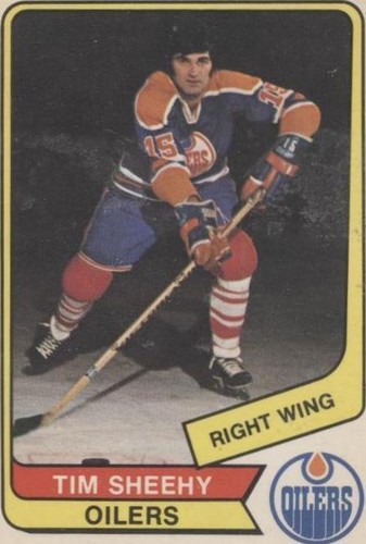 1976-77 O-Pee-Chee WHA - Tim Sheehy #33