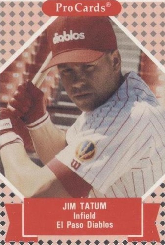 1991 ProCards Tomorrow's Heroes - Jim Tatum #86