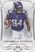 2014 Panini National Treasures Cordarrelle Patterson #93