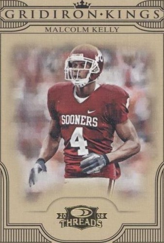 2008 Donruss Threads Malcolm Kelly #CGK-45