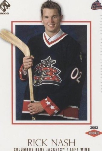 2002-03 Pacific Private Stock Reserve - Rick Nash #157