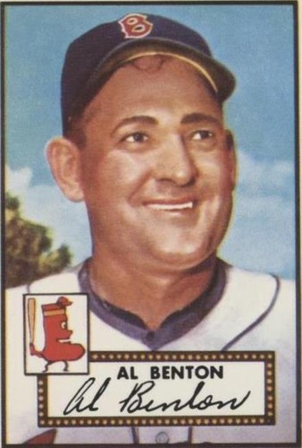 1983 Topps 1952 Reprint Series - Al Benton #374