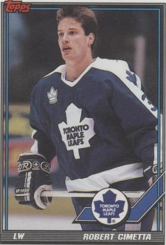 1991-92 Topps - Rob Cimetta #256