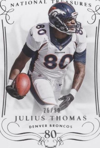 2014 Panini National Treasures Julius Thomas #1