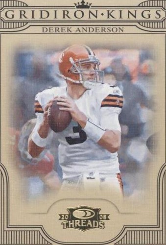 2008 Donruss Threads Derek Anderson #PGK-37