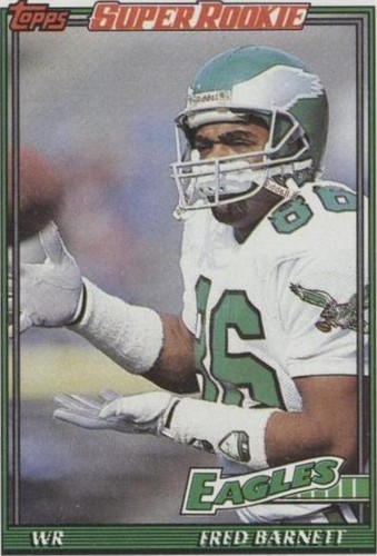 1991 Topps Fred Barnett #209