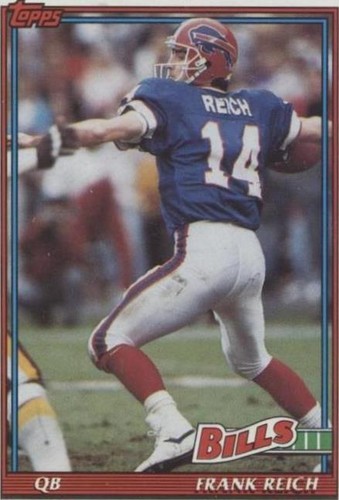 1991 Topps Frank Reich #49