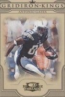 2008 Donruss Threads Antonio Gates #PGK-28