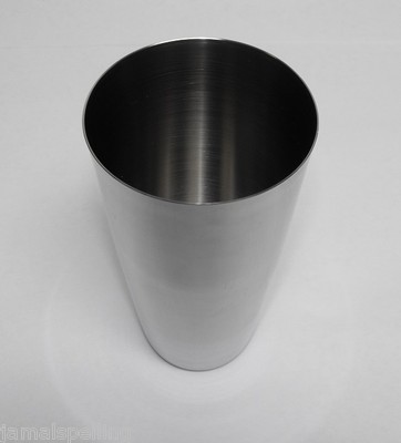 3 pc BOSTON COCKTAIL SHAKER KIT Mixing Glass, Strainer, Stainless Shaker Bar Kit