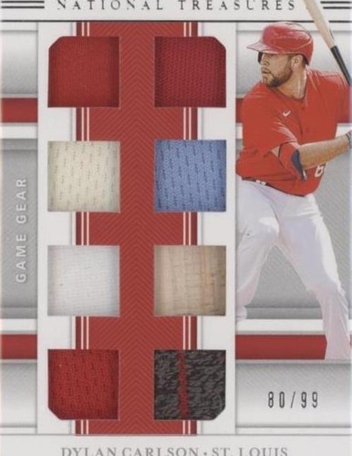 2020 Panini National Treasures - Dylan Carlson #GGMS-DC