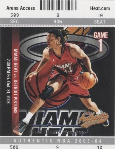 2003-04 Fleer Authentix - Brian Grant #48