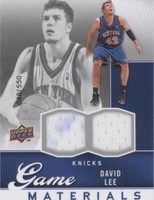 2009-10 Upper Deck - David Lee #GJ-DL