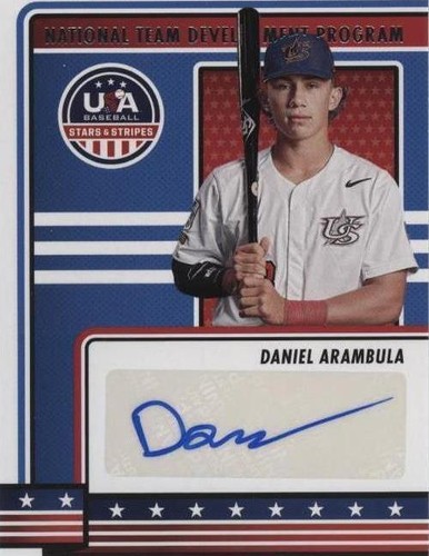 2023 Panini USA Baseball Stars & Stripes - Daniel Arambula #NTDP-DA