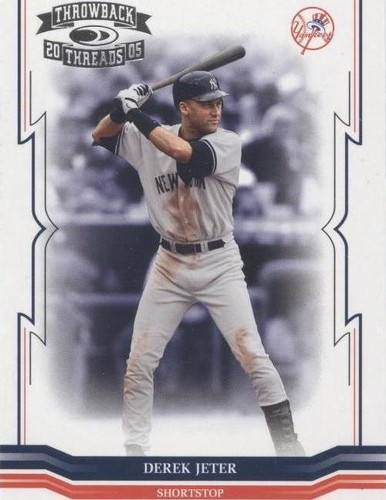 2005 Donruss Throwback Threads - Derek Jeter #2