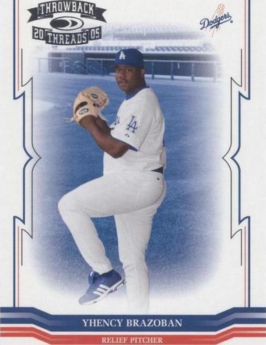 2005 Donruss Throwback Threads - Yhency Brazoban #46