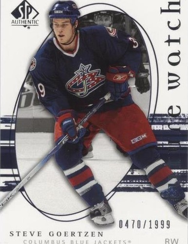 2005-06 SP Authentic - Steven Goertzen #225